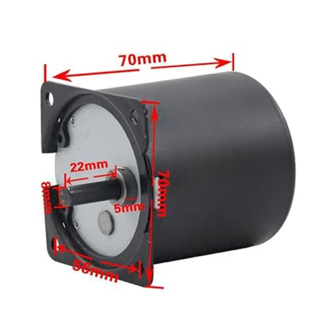 70KTYZ Ac Gear Motor 220v High Torque Low Speed 40w Single Phase