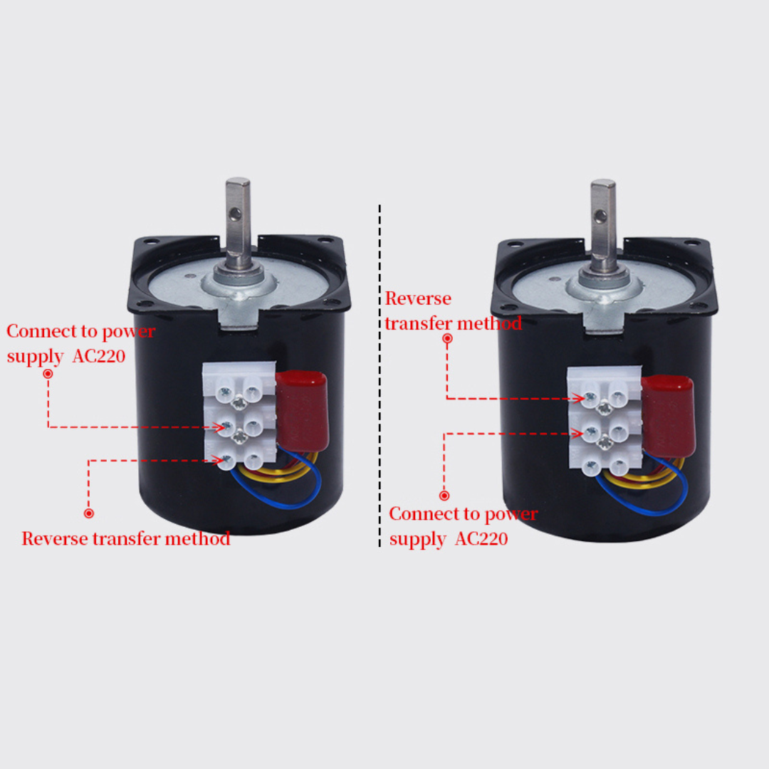 68KTYZ 220v AC Synchronous Motor Electric Motors CW/CCW 10 RPM