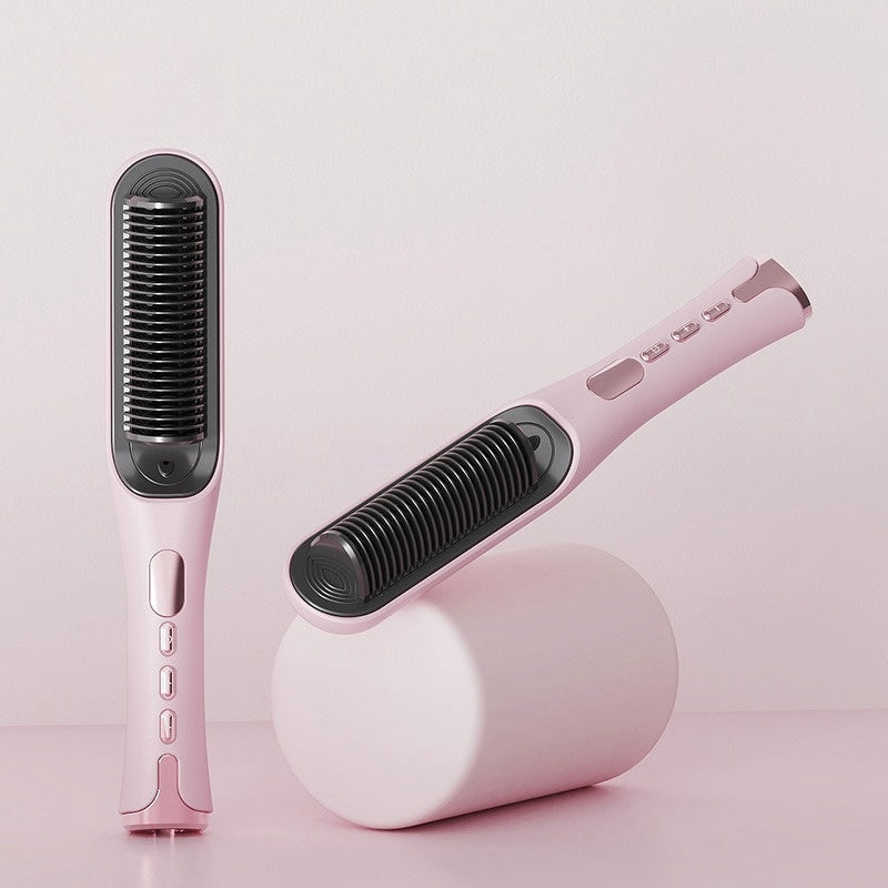 Hair Straightening Iron Comb for women