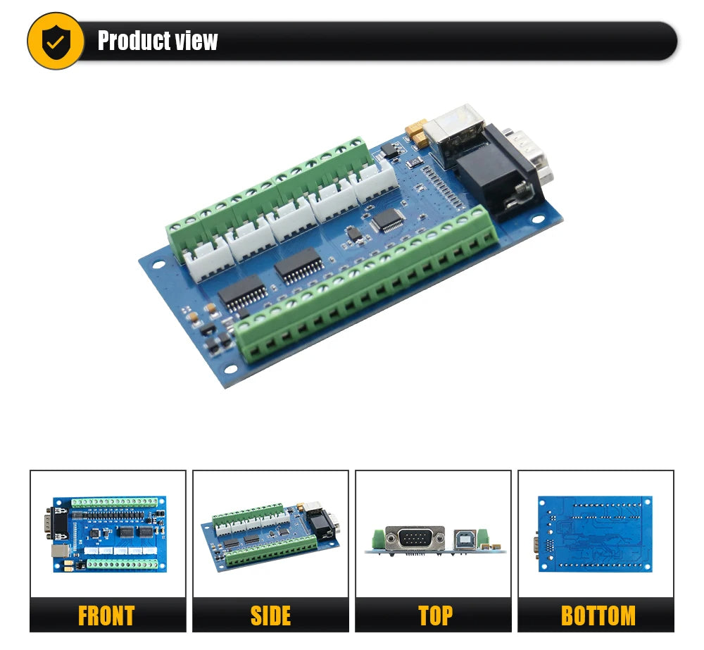 Mach3 5 axis Controller card for Stepper and Servo Motor