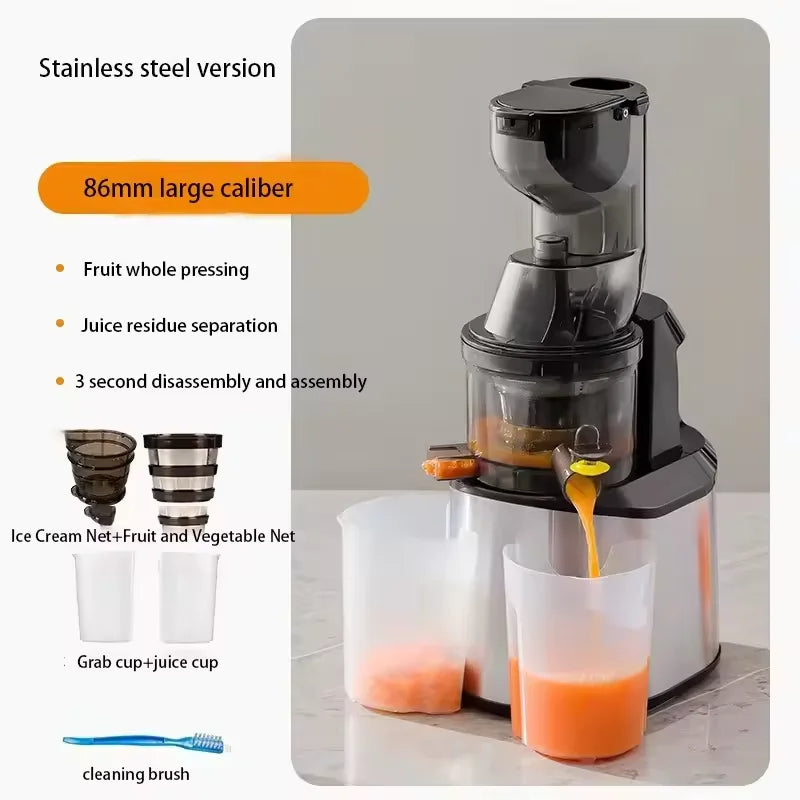 Cold Press Fruit Juicer for Multiple fruits and vegetables