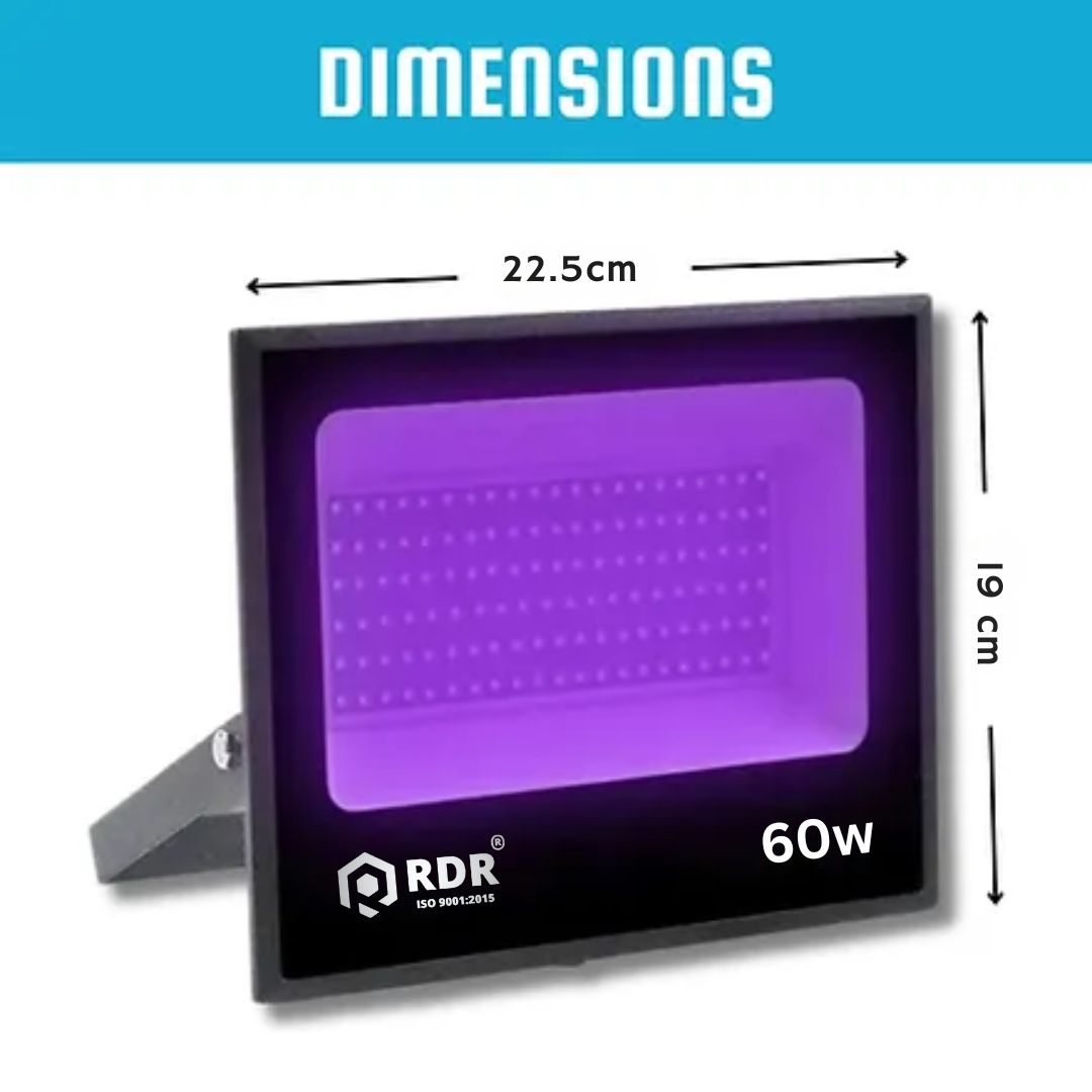 Blacklight(UV Light) Floodlight 395nm Wavelength