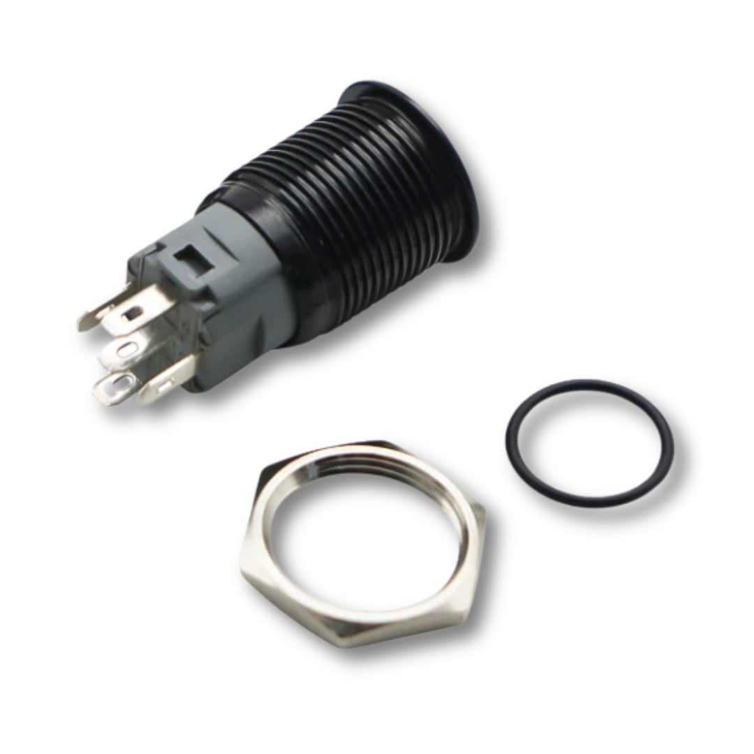 16mm Size RED Led Metal Momentary Type Push Button Switch 5V-24v DC