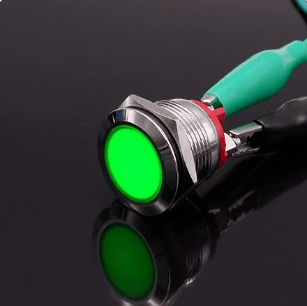 Pannel Mount 12mm/16mm/19mm/22mm Indicators 12v DC/ 220v AC