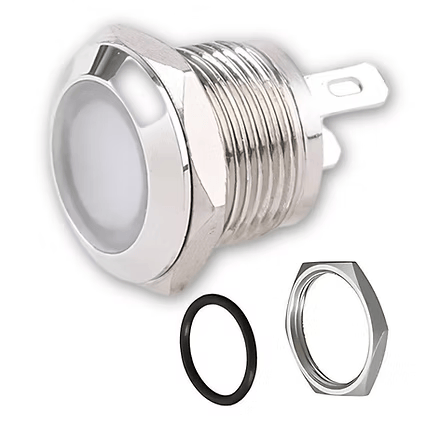 Pannel Mount 12mm/16mm/19mm/22mm Indicators 12v DC/ 220v AC
