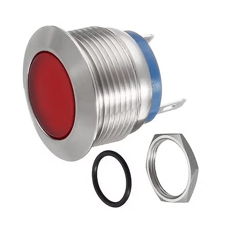 Pannel Mount 12mm/16mm/19mm/22mm Indicators 12v DC/ 220v AC