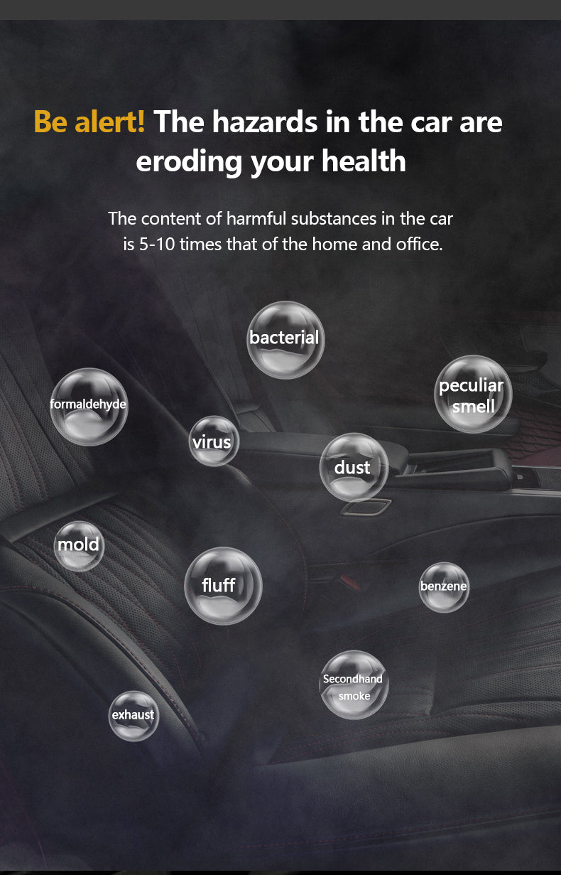 RDR Brand Air Purifier for Car