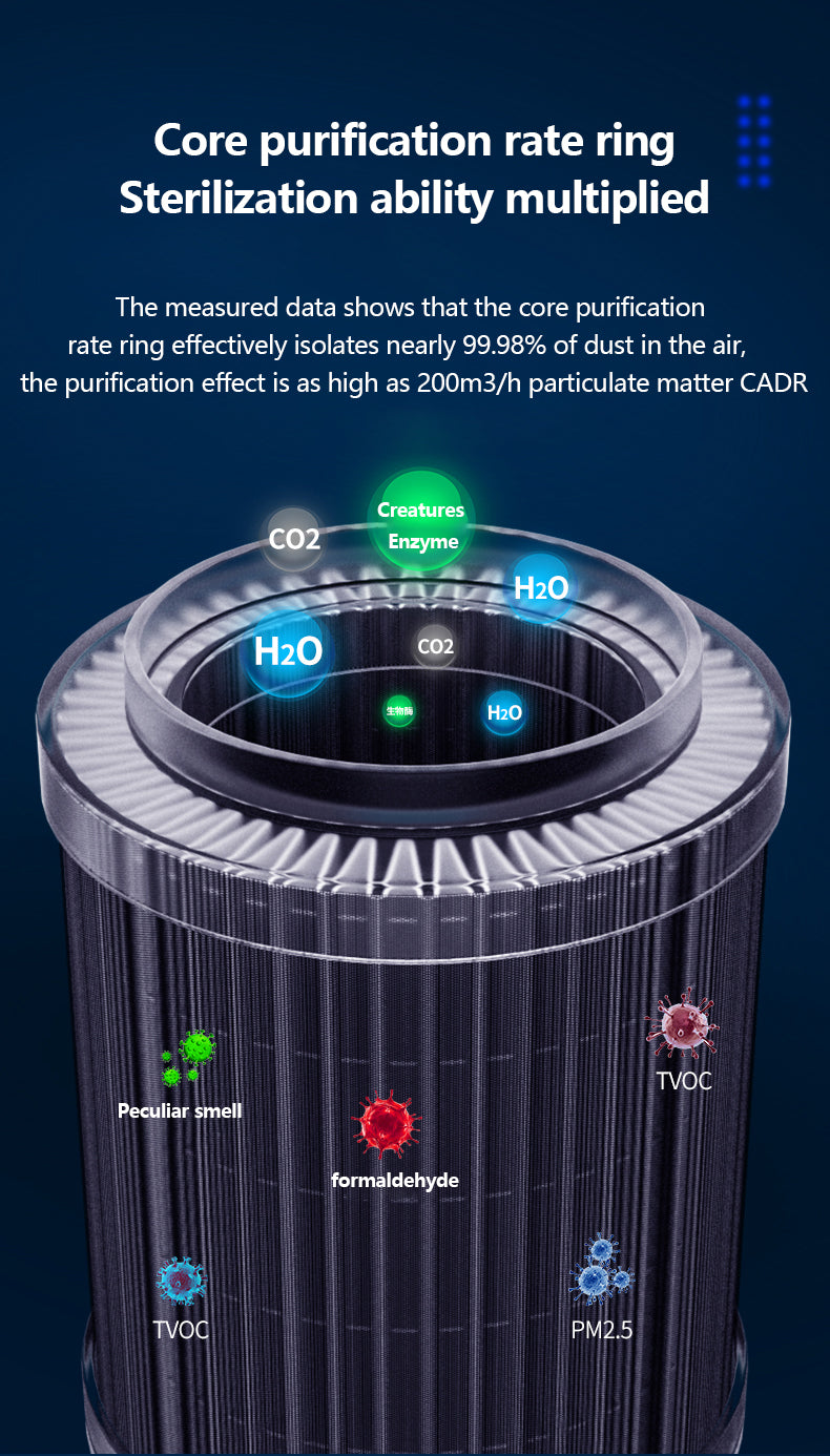 RDR Brand Air Purifier for Car