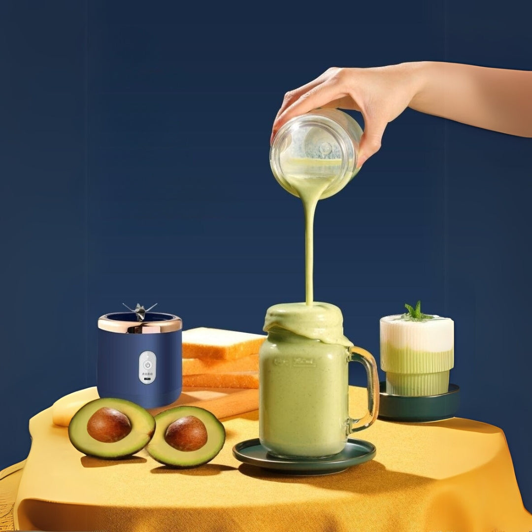 Powerful Small Portable Smoothie Blender 40w 2100RPM 300ml capacity