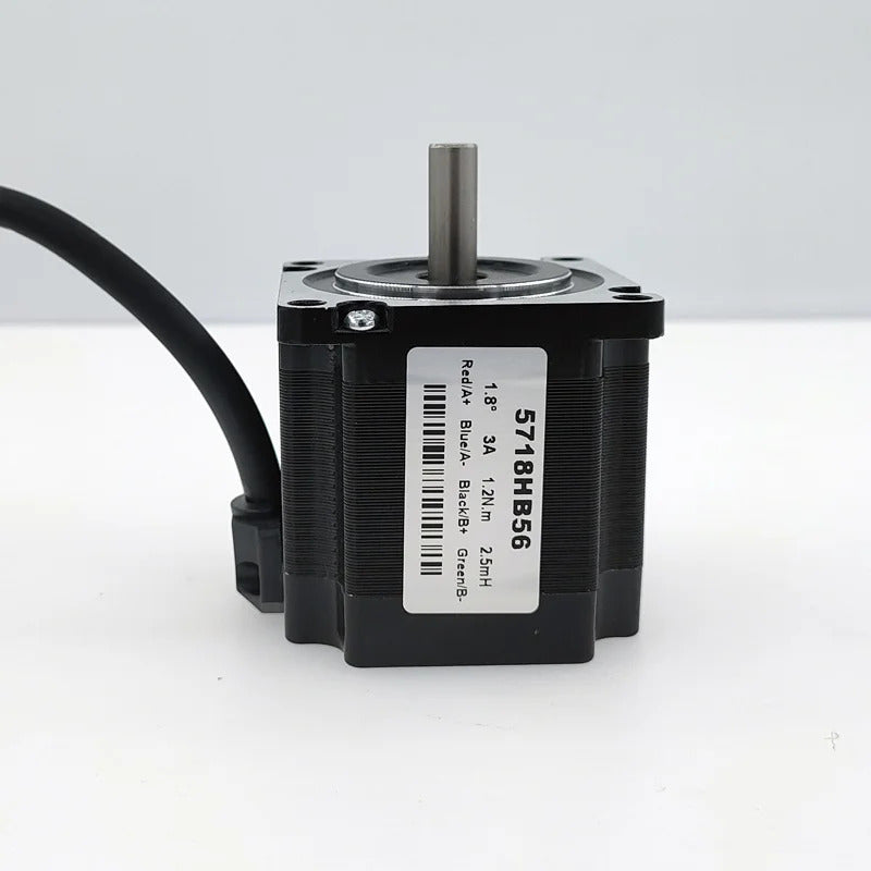 Nema 23 56mm 12Kg/cm Hybrid Stepper Motor 8mm shaft 1.8 degree 1.2Nm with TB6600