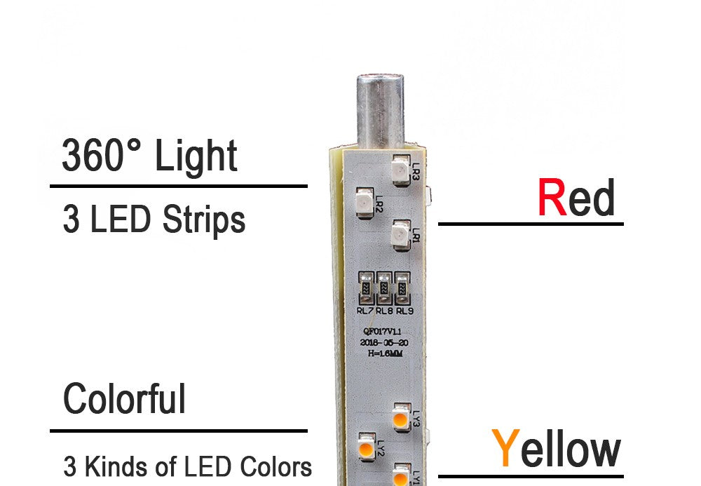 12V 24V Red Green Yellow Flash Industrial Tower Signal Light