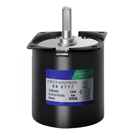 68KTYZ 220v AC Synchronous Motor Electric Motors CW/CCW 10 RPM