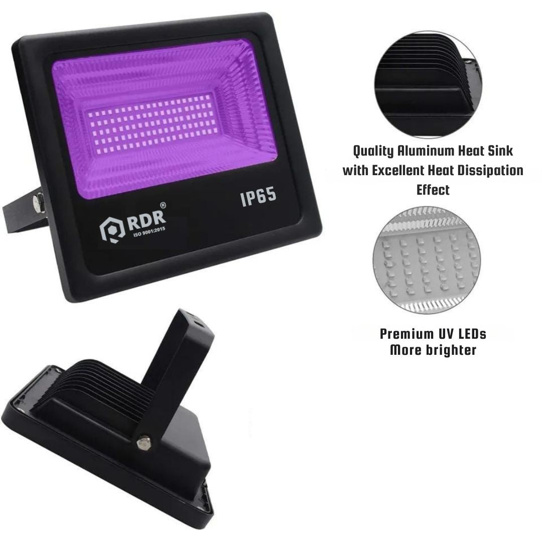 395nm UV Floodlight for Glow Parties and Neon Effects
