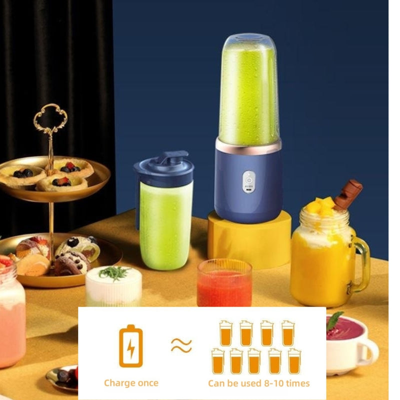 Powerful Small Portable Smoothie Blender 40W 2100RPM 300ml capACity