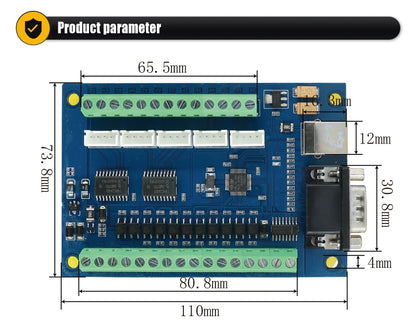 Mach3 5 axis Controller card for Stepper and Servo Motor