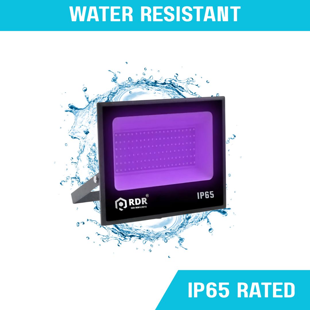 405nm UV Floodlight for Resin Curing & 3D Printing | High Power IP65 Industrial UV LED (50W–200W)