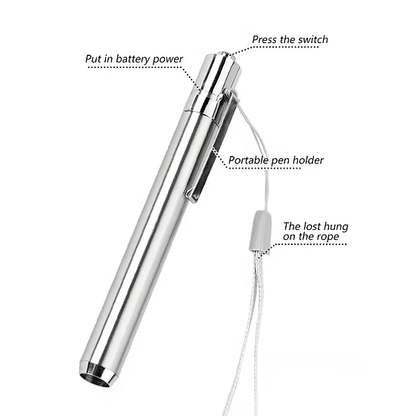 Pen UV light torch 395nm/365nm AAA battery