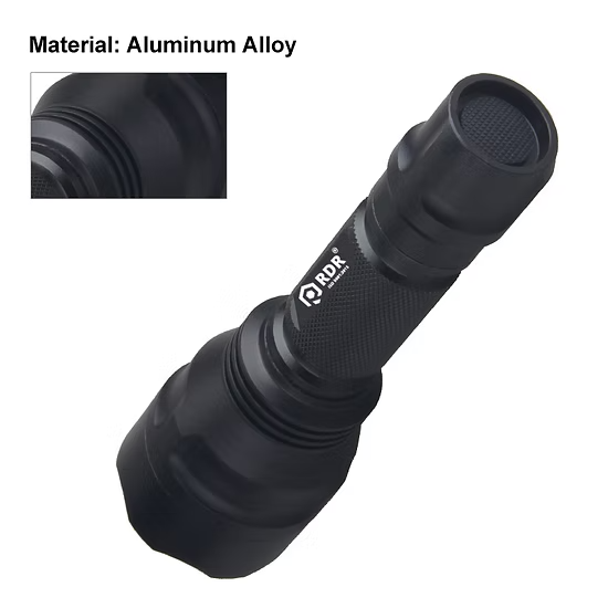 5W Aluminium 395nm UV Flashlight +18650 1200mAh Li-ion cell + charger