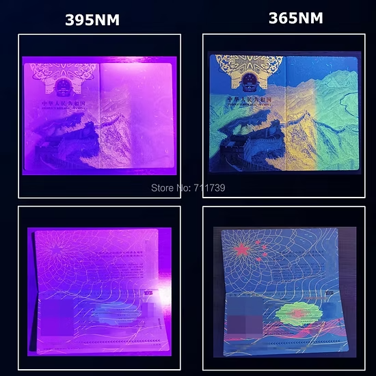 20w 365nm UV(Ultraviolet) aluminium Body Flashlight + cell