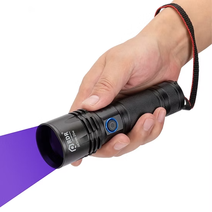 20w 365nm UV(Ultraviolet) aluminium Body Flashlight + cell