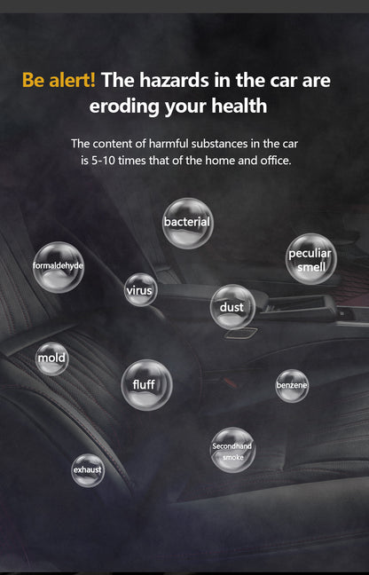 RDR Brand Air Purifier for Car