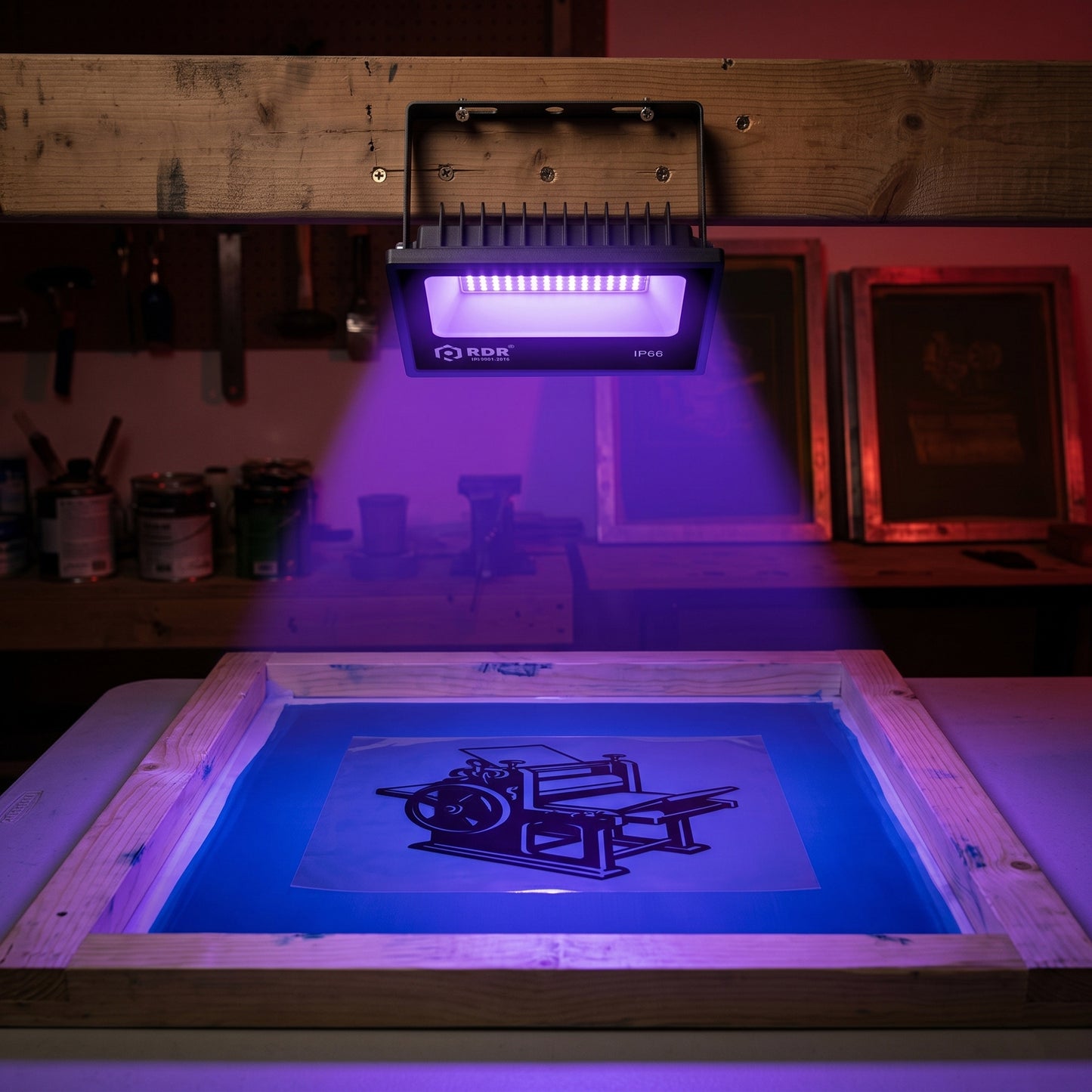 UV LED Screen Printing Light, Exposure Unit for Screen Printing 50W / 60W / 100W