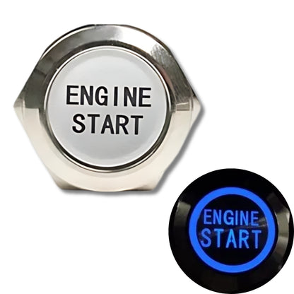 16mm/19mm illuminated pushbutton switch Waterproof, no nc, for Cars and Bikes