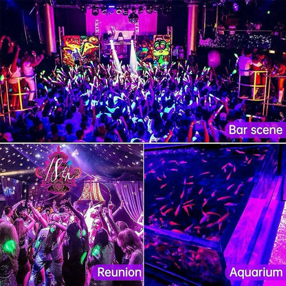 RDR 395nm 100W UV Neon Parties & Dance party light 220v AC