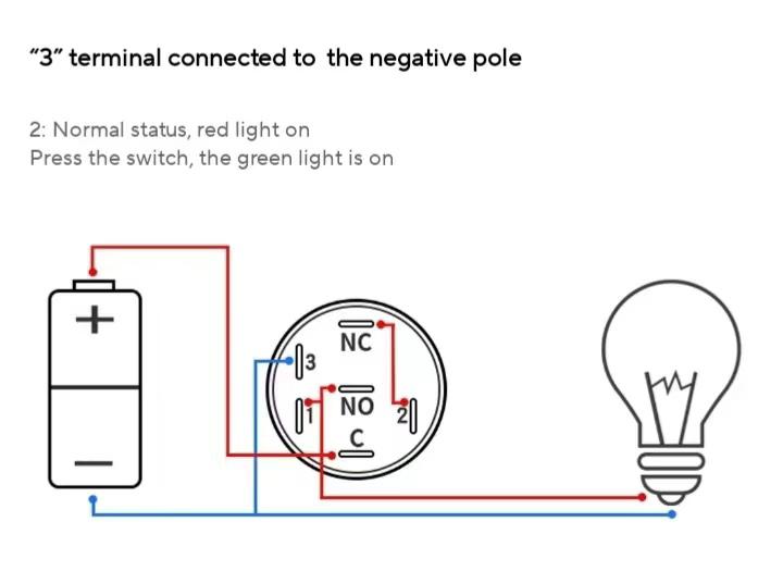 16mm Size 220V AC DC RED & GREEN Power symbol DUAL Led S.S. Latching Type
