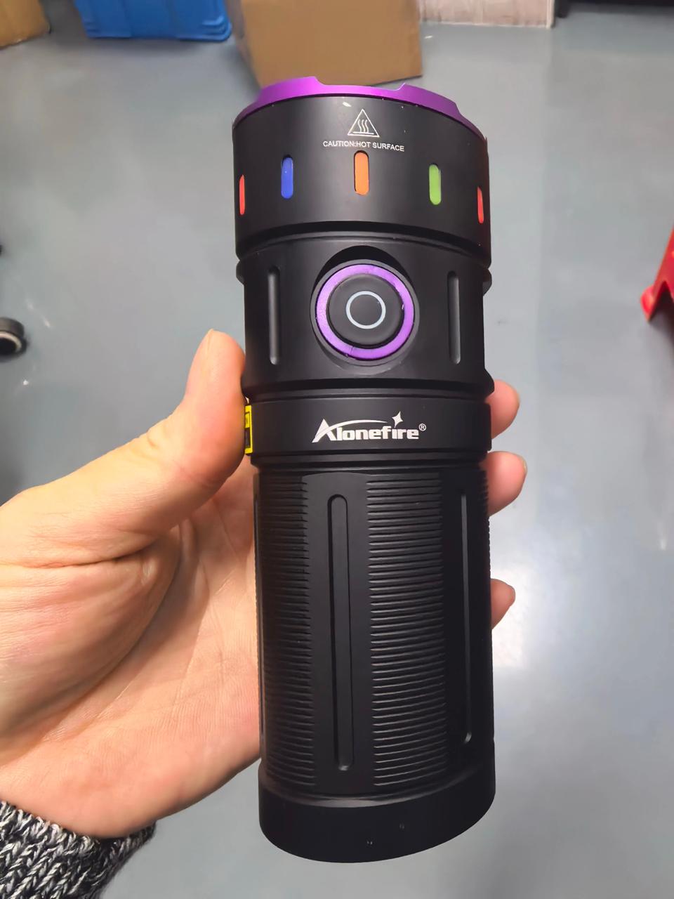 100W UV Torch with Black Filter