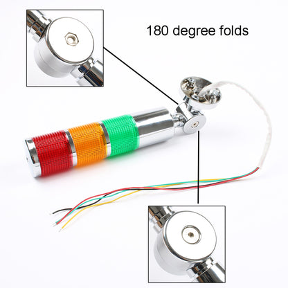 12V 24V Red Green Yellow Flash Industrial Tower Signal Light